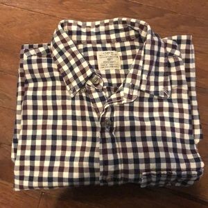 J. Crew gingham work shirt